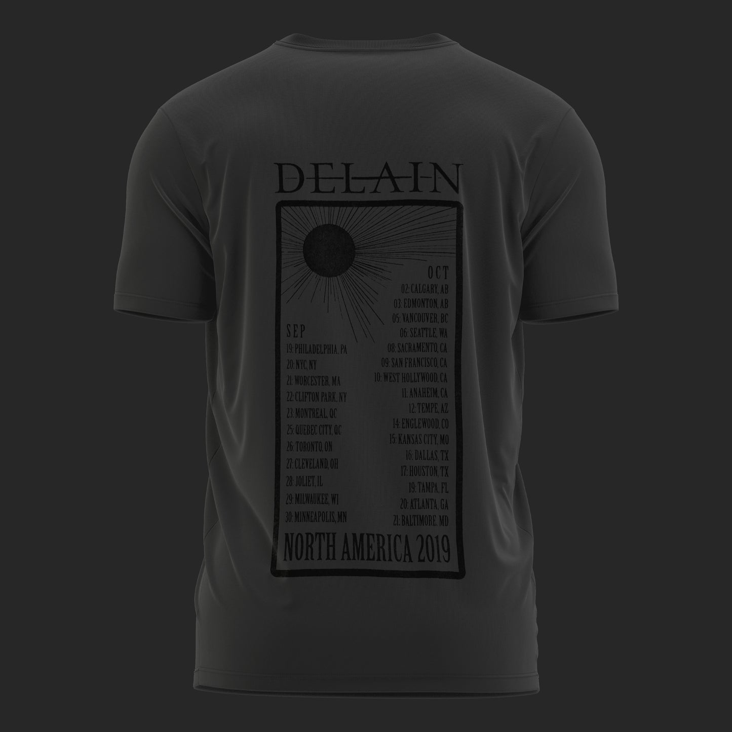 Bird Skull Tour 2019 T-Shirt