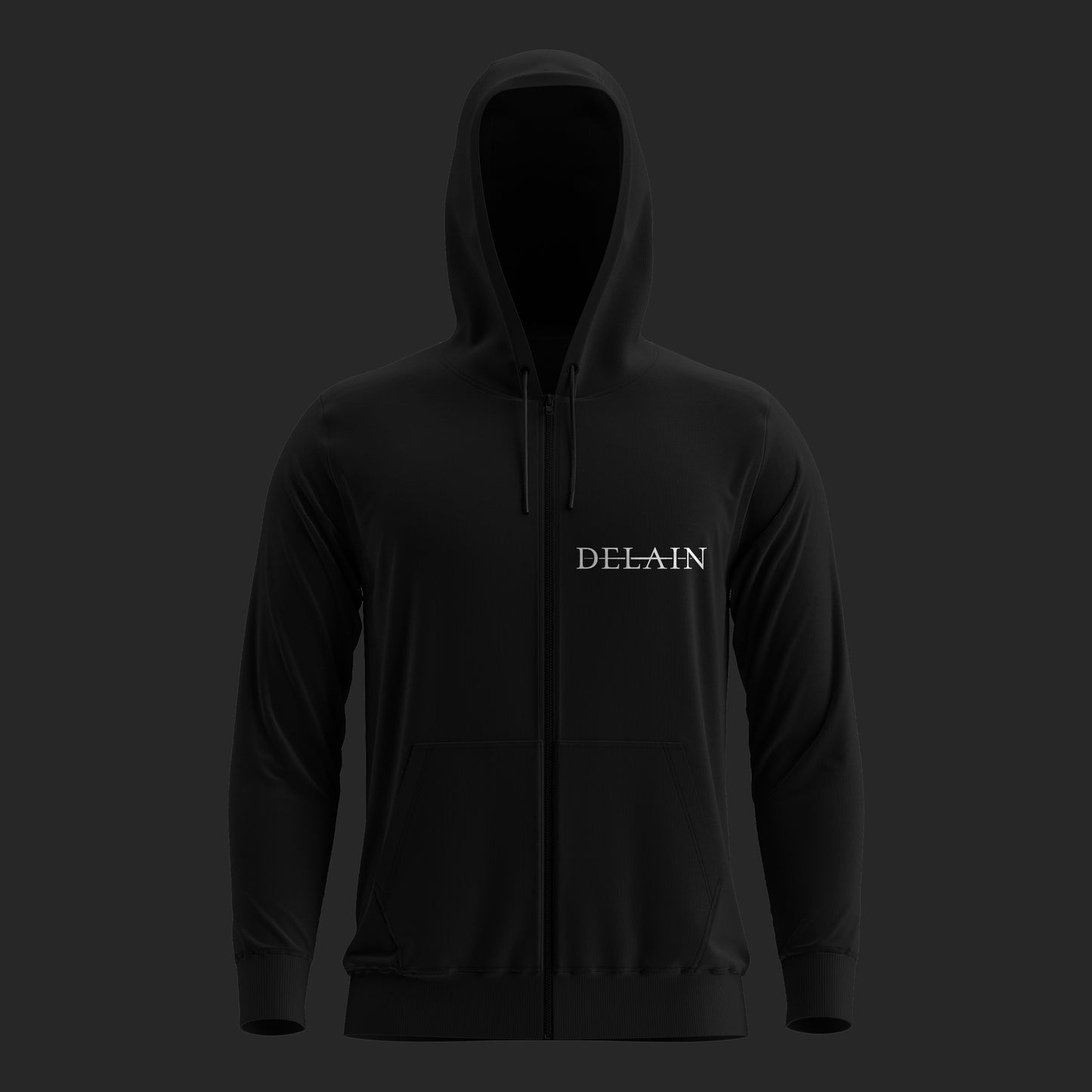 Skulls Zipper Hoodie