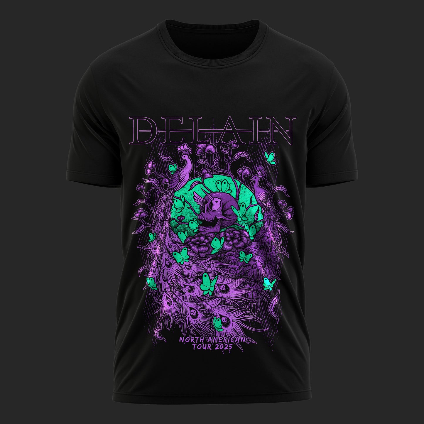 Peacocks 2025 North American Tour T-Shirt